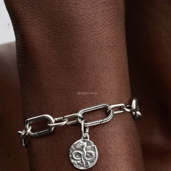 Pandora Infinity Snake Medallion Charm|Pendant - Picture 2 of 2